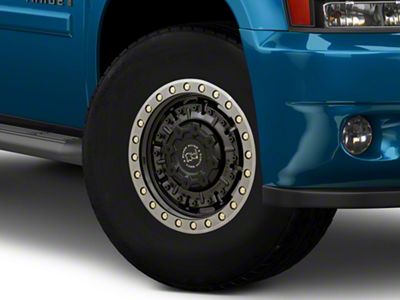 Black Rhino Abrams Gloss Gunblack with Machined Dark Tint 6-Lug Wheel; 17x8.5; 0mm Offset (23-25 Colorado)