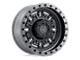 Black Rhino Abrams Textured Matte Gunmetal 6-Lug Wheel; 17x8.5; 0mm Offset (15-22 Colorado)