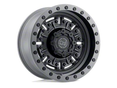 Black Rhino Abrams Textured Matte Gunmetal 6-Lug Wheel; 20x9.5; 2mm Offset (23-24 Colorado)