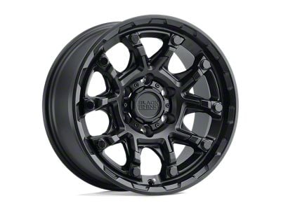 Black Rhino Ark Matte Black with Gloss Black Bolts 6-Lug Wheel; 18x9; 12mm Offset (15-22 Colorado)