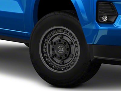 Black Rhino Armory Gunblack 6-Lug Wheel; 17x9.5; -18mm Offset (23-26 Colorado)