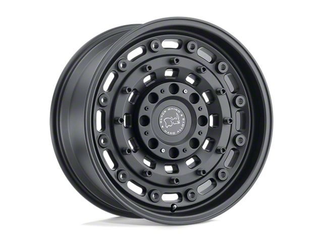 Black Rhino Arsenal Textured Matte Black 6-Lug Wheel; 16x8; -10mm Offset (15-22 Colorado)