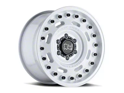 Black Rhino Axle Gloss White 6-Lug Wheel; 17x9.5; 6mm Offset (23-25 Colorado)