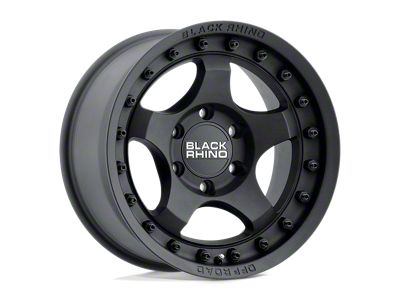 Black Rhino Bantam Textured Black 6-Lug Wheel; 17x8.5; -10mm Offset (23-25 Colorado)