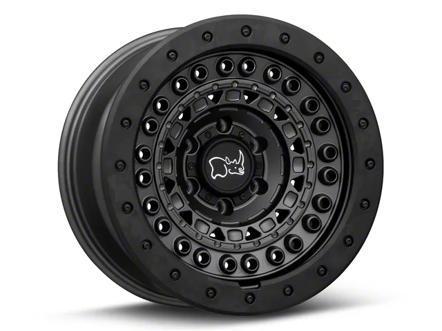 Black Rhino Barricade Gunblack with Black Rock Guard 6-Lug Wheel; 17x8.5; 10mm Offset (15-22 Colorado)