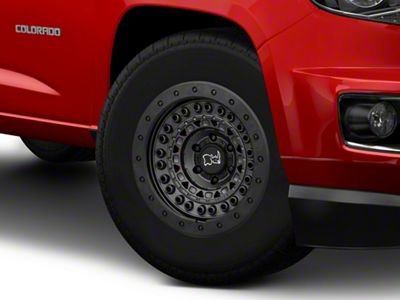 Black Rhino Barricade Gunblack with Black Rock Guard 6-Lug Wheel; 18x9; 10mm Offset (15-22 Colorado)