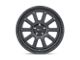 Black Rhino Chase Matte Black 6-Lug Wheel; 17x9; 12mm Offset (15-22 Colorado)