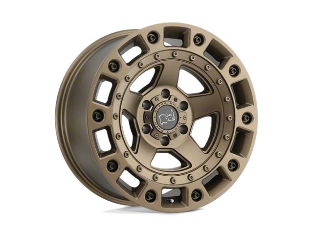 Black Rhino Cinco Bronze with Black Bolts 6-Lug Wheel; 20x9.5; 12mm Offset (15-22 Colorado)