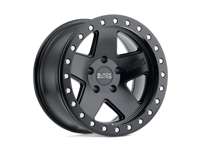 Black Rhino Crawler Matte Black 6-Lug Wheel; 20x9.5; 12mm Offset (15-22 Colorado)