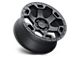 Black Rhino Gauntlet Semi Gloss Black with Gunmetal Bolts 6-Lug Wheel; 18x9; 12mm Offset (15-22 Colorado)