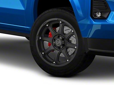 Black Rhino Glamis Matte Black 6-Lug Wheel; 20x9; -12mm Offset (23-25 Colorado)