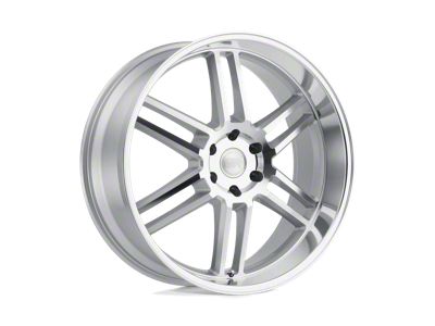 Black Rhino Katavi Silver 6-Lug Wheel; 22x10; 10mm Offset (23-25 Colorado)