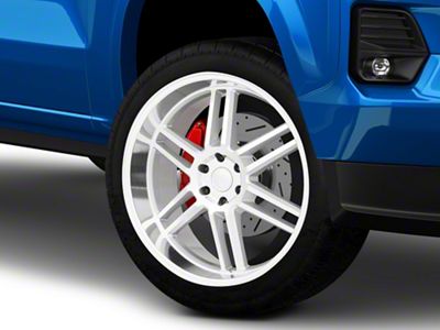 Black Rhino Katavi Silver 6-Lug Wheel; 22x10; 10mm Offset (23-26 Colorado)