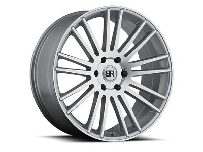 Black Rhino Kruger Silver 6-Lug Wheel; 22x9.5; 10mm Offset (23-25 Colorado)