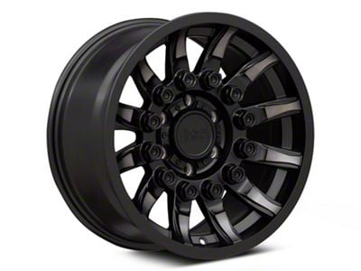 Black Rhino Mission Matte Black with Machined Tinted Spokes 6-Lug Wheel; 20x9; 12mm Offset (15-22 Colorado)