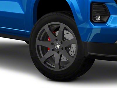 Black Rhino Mozambique Matte Black 6-Lug Wheel; 20x8.5; 45mm Offset (23-25 Colorado)