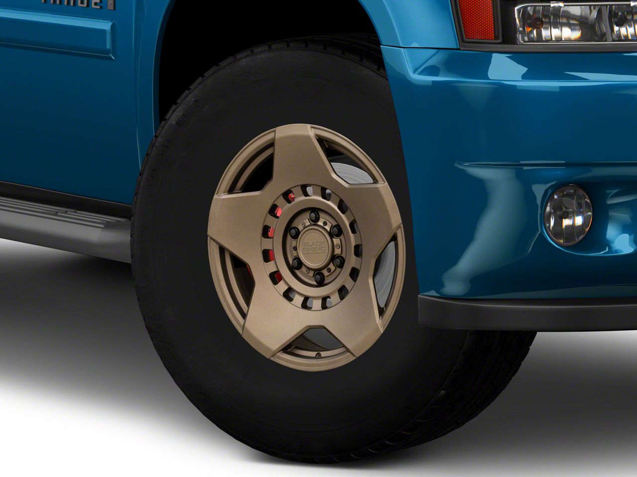 Black Rhino Colorado Muzzle Matte Bronze 6-Lug Wheel; 17x9; 0mm Offset ...