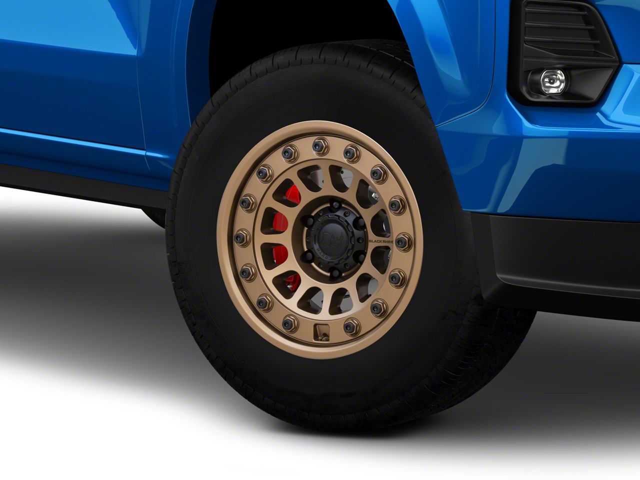 Black Rhino Colorado Outback Matte Bronze 6-Lug Wheel; 17x8; 32mm ...