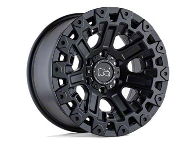Black Rhino Ozark Matte Black 6-Lug Wheel; 17x9.5; 12mm Offset (15-22 Colorado)
