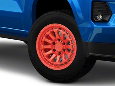 Black Rhino Raid Gloss Red 6-Lug Wheel; 18x9.5; -18mm Offset (23-25 Colorado)