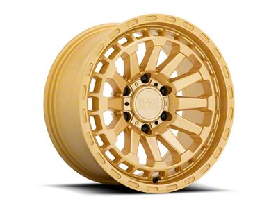 Black Rhino Raid Gold 6-Lug Wheel; 17x8.5; 0mm Offset (23-24 Colorado)