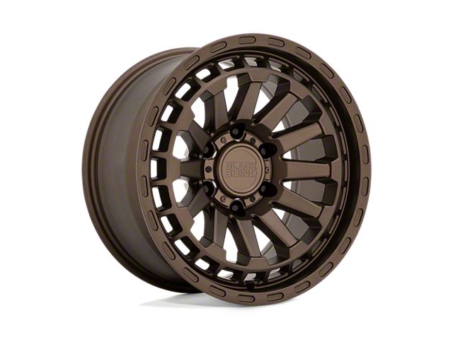 Black Rhino Raid Matte Bronze 6-Lug Wheel; 20x9.5; 12mm Offset (15-22 Colorado)