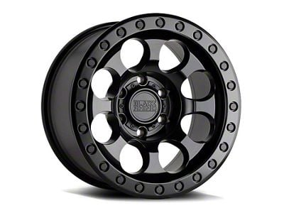 Black Rhino Riot Matte Black 6-Lug Wheel; 17x8.5; -30mm Offset (23-25 Colorado)