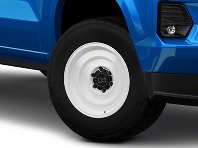 Black Rhino Solid Gloss White 6-Lug Wheel; 17x9.5; -12mm Offset (23-26 Colorado)