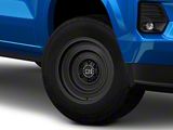 Black Rhino Solid Matte Black 6-Lug Wheel; 17x9.5; -12mm Offset (23-25 Colorado)