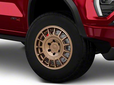 Black Rhino Voll Matte Bronze 6-Lug Wheel; 17x8.5; 25mm Offset (23-26 Canyon)