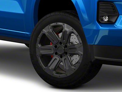Black Rhino Wanaka Matte Black 6-Lug Wheel; 20x9; 12mm Offset (23-26 Colorado)