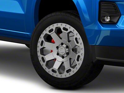 Black Rhino Warlord Matte Gunmetal 6-Lug Wheel; 20x9; 12mm Offset (23-25 Colorado)