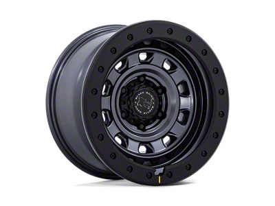 Black Rhino Xplorer Matte Gunmetal with Matte Black Lip 6-Lug Wheel; 17x9; 1mm Offset (23-25 Colorado)