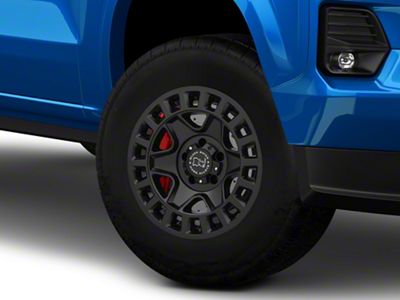 Black Rhino York Matte Black 6-Lug Wheel; 17x9; -12mm Offset (23-25 Colorado)