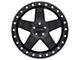 Black Rhino Crawler Beadlock Matte Black 6-Lug Wheel; 17x8.5; 0mm Offset (15-20 F-150)