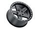 Black Rhino Crawler Beadlock Matte Black 6-Lug Wheel; 17x8.5; 0mm Offset (04-08 F-150)