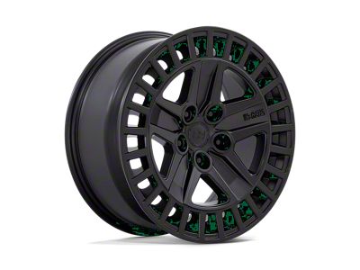 Black Rhino Alston Matte Black 5-Lug Wheel; 18x8.5; 25mm Offset (87-90 Dakota)