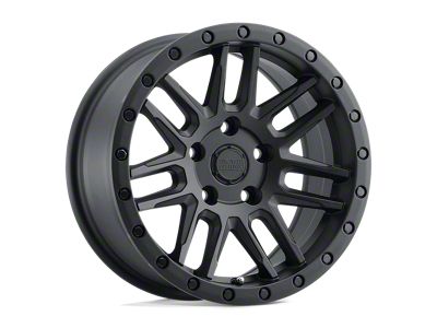 Black Rhino Arches Matte Black 6-Lug Wheel; 20x9.5; 12mm Offset (97-04 Dakota)