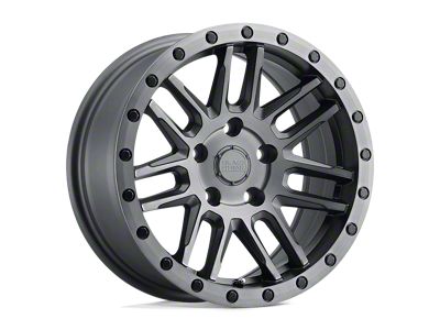 Black Rhino Arches Matte Brushed Gunmetal with Black Bolts 5-Lug Wheel; 19x8; 30mm Offset (87-90 Dakota)