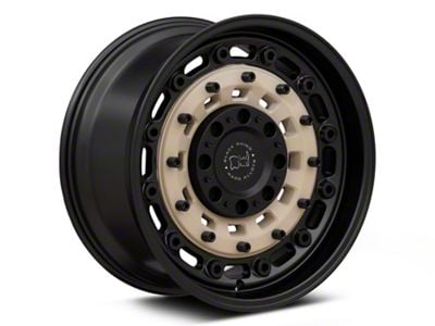 Black Rhino Arsenal Sand On Black 5-Lug Wheel; 18x8; 30mm Offset (87-90 Dakota)