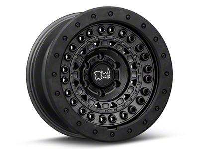 Black Rhino Barricade Gunblack with Black Rock Guard 6-Lug Wheel; 17x8.5; 0mm Offset (91-96 Dakota)