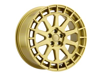 Black Rhino Boxer Gloss Gold 5-Lug Wheel; 17x8.5; -24mm Offset (87-90 Dakota)