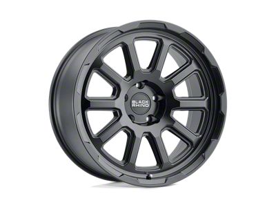 Black Rhino Chase Matte Black 6-Lug Wheel; 20x9; 12mm Offset (97-04 Dakota)