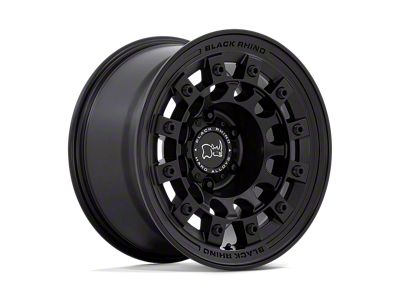 Black Rhino Fuji Matte Black 5-Lug Wheel; 17x8; 30mm Offset (87-90 Dakota)