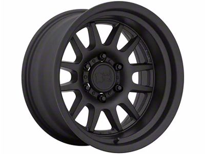 Black Rhino Guide Matte Black 6-Lug Wheel; 17x9; 0mm Offset (91-96 Dakota)