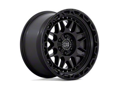 Black Rhino Holcomb Matte Black 6-Lug Wheel; 20x9.5; 18mm Offset (97-04 Dakota)