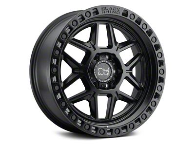 Black Rhino Kelso Matte Black 5-Lug Wheel; 17x9; 0mm Offset (05-11 Dakota)