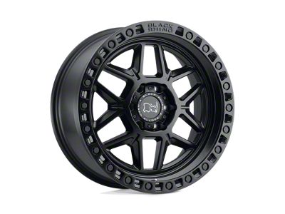 Black Rhino Kelso Matte Black 6-Lug Wheel; 20x9; 18mm Offset (97-04 Dakota)