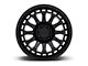 Black Rhino Raid Matte Black 5-Lug Wheel; 17x8.5; -18mm Offset (87-90 Dakota)