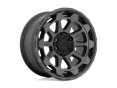 Black Rhino Rotor Matte Gunmetal with Brushed Tinted Face 6-Lug Wheel; 17x8.5; 12mm Offset (97-04 Dakota)